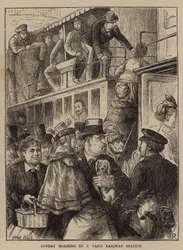 Billeder af liv og karakter i Paris af en engelsk kunstner, V